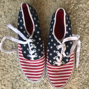 AMerican Flag Shoes
